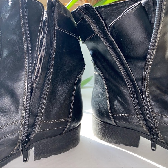 G By Guess Black Combat Boots - Picture 10 of 12